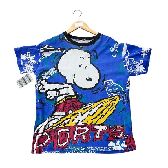 Snoopy Surfing AOP Tee - Picture 1 of 4